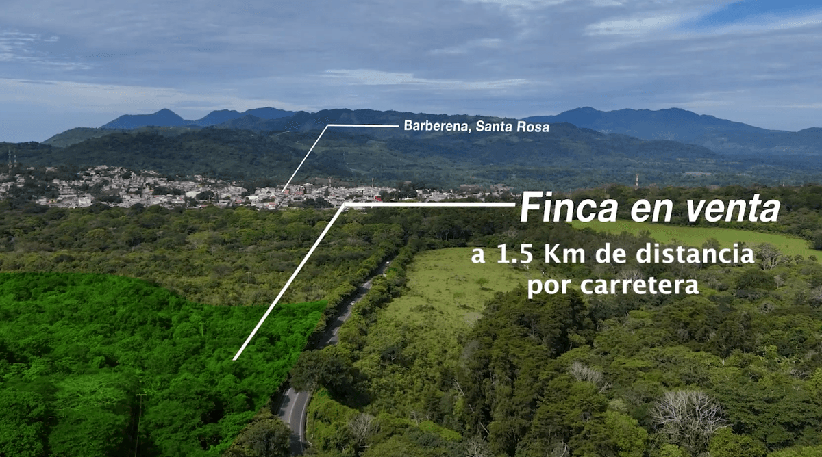 FINCA EN VENTA EN BARBERENA, SANTA ROSA - foto 1