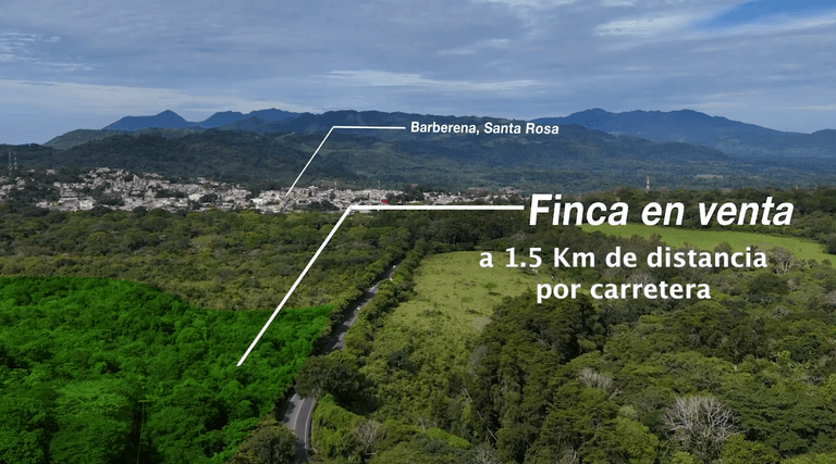 FINCA EN VENTA EN BARBERENA, SANTA ROSA - foto 1