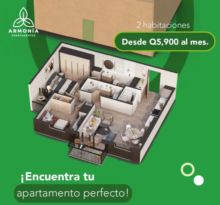 APARTAMENTO RESIDENCIAL EN ZONA 12 - foto 3