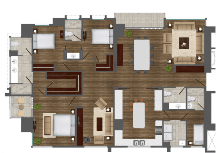 Apartamento en venta en zona 15  - foto 4