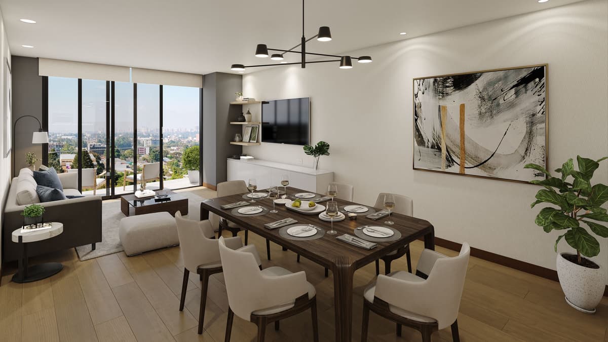 APARTAMENTO AMUEBLADO EN RENTA ZONA 13 - foto 2