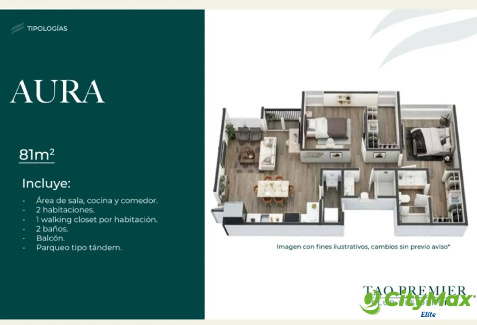 APARTAMENTO EN VENTA KM.16.5 CARRETERA A EL SALVADOR - APARTAMENTO AURA 2 HABITACIONES