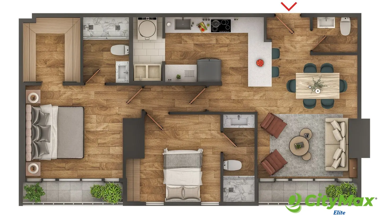 Apartamento en venta en zona 10 - foto 8