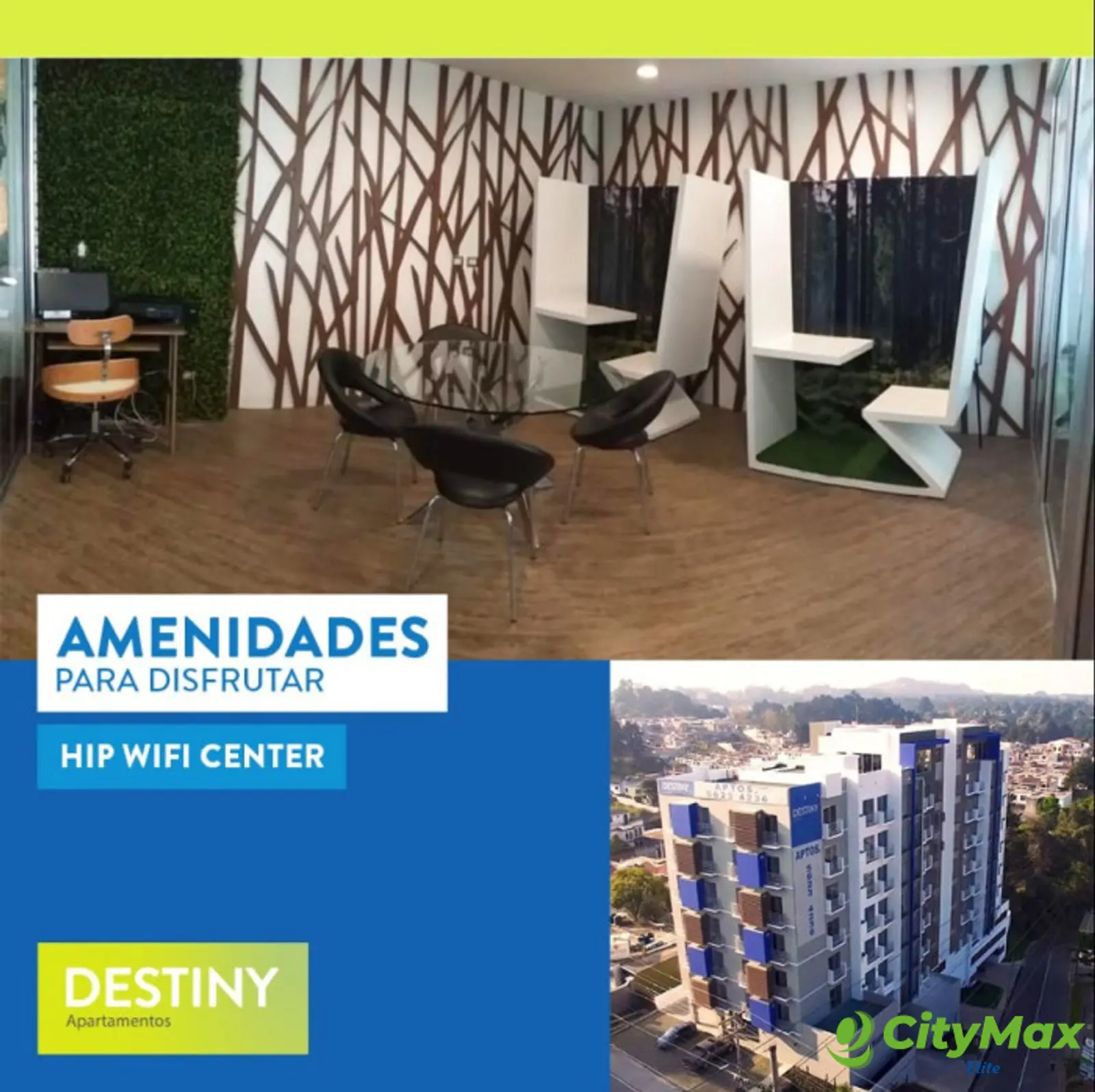 APARTAMENTO AMOBLADO EN EN RENTA - DESTINY SKY HOMES - AMENIDADES