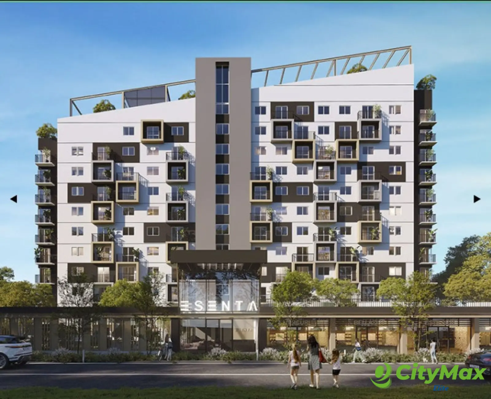APARTAMENTO EN VENTA - EDIFICIO ESENTA ZONA 12 - Fachada