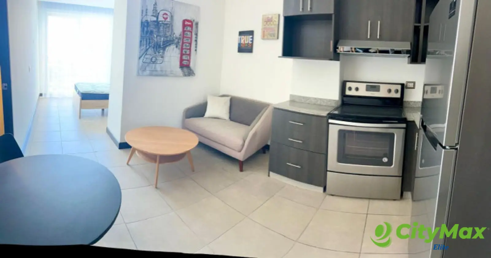 APARTAMENTO AMOBLADO EN EN RENTA - DESTINY SKY HOMES - SALA - COMEDOR - COCINA