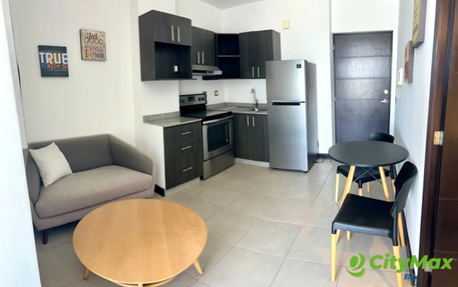 APARTAMENTO AMOBLADO EN EN RENTA - DESTINY SKY HOMES - SALA - COMEDOR - COCINA
