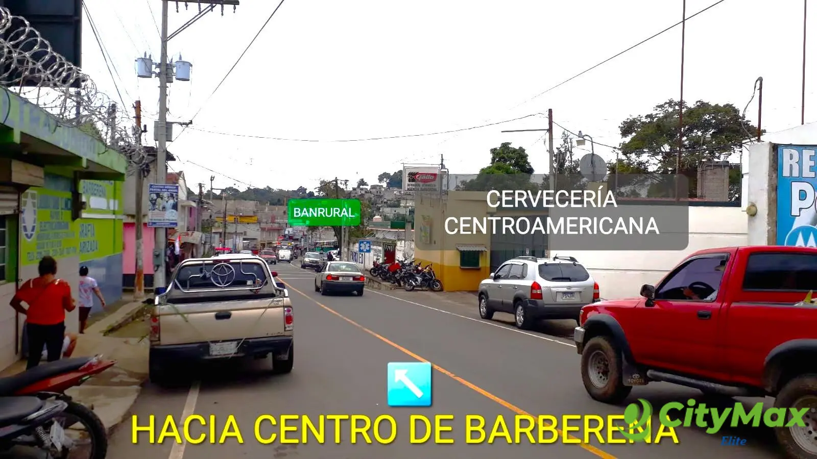 Terreno en Renta en Carretera Principal en Barberena - VISTA HACIA EL CENTRO DE BARBERENA