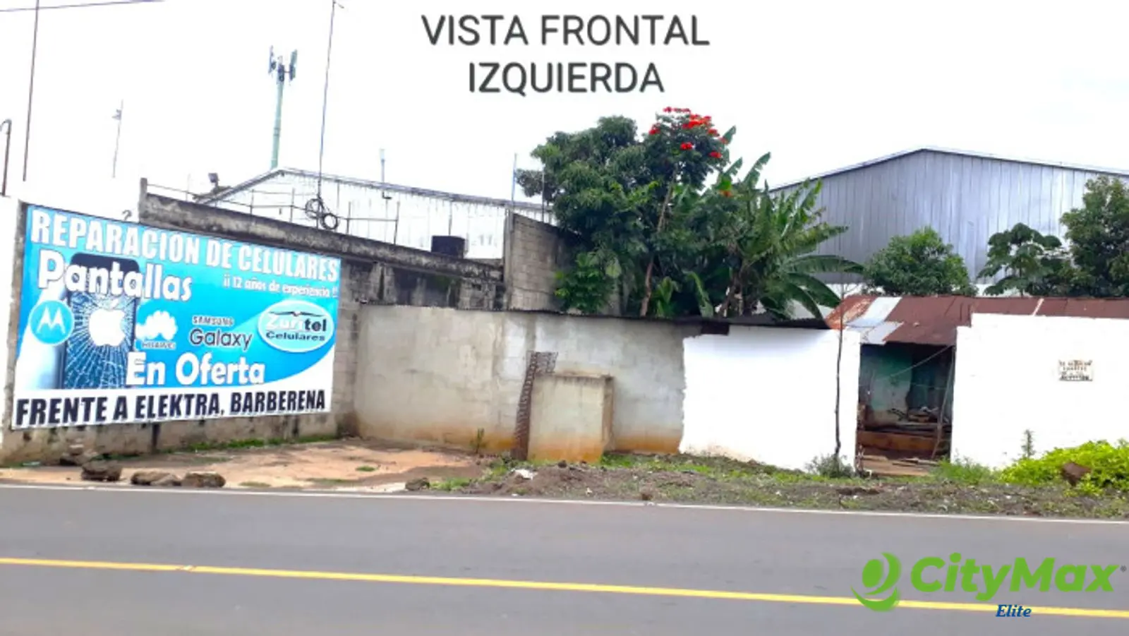 Terreno en Renta en Carretera Principal en Barberena - VISTA FRONTAL IZQUIERDA